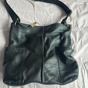 Black fossil purse